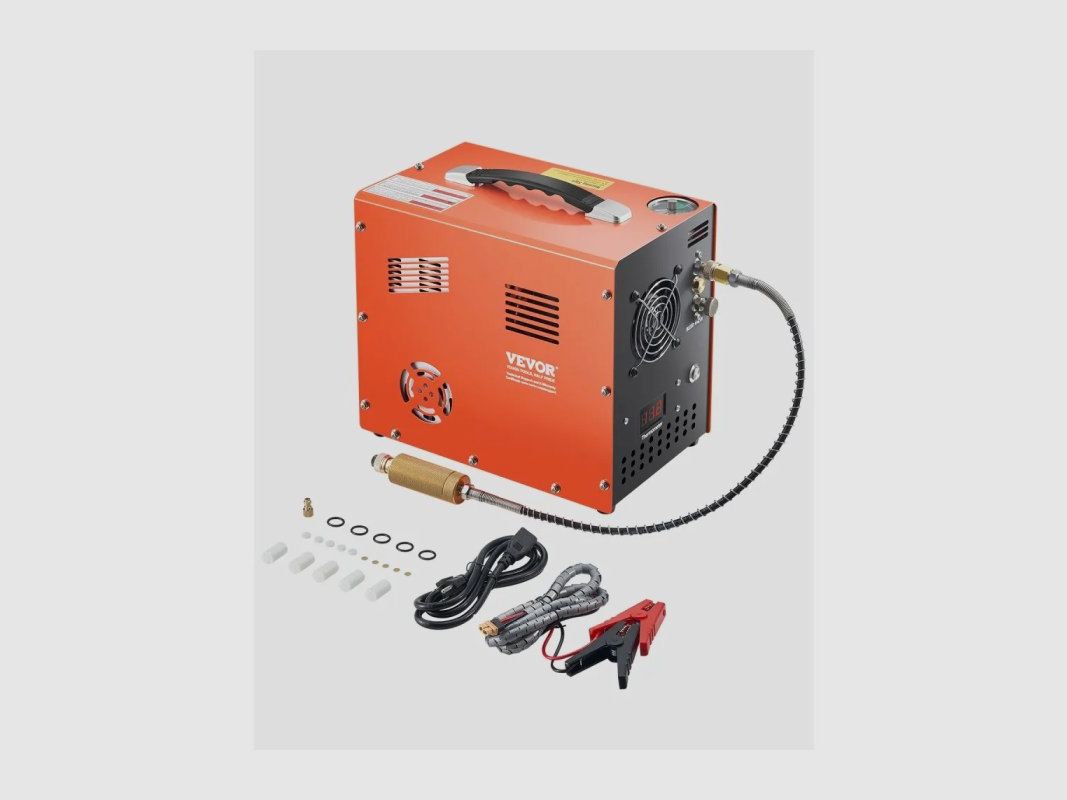 Tragbarer elektrischer PCP-Kompressor GX-3 mit 12 V und 220 V, 30 MPa, Bild 1 von 7