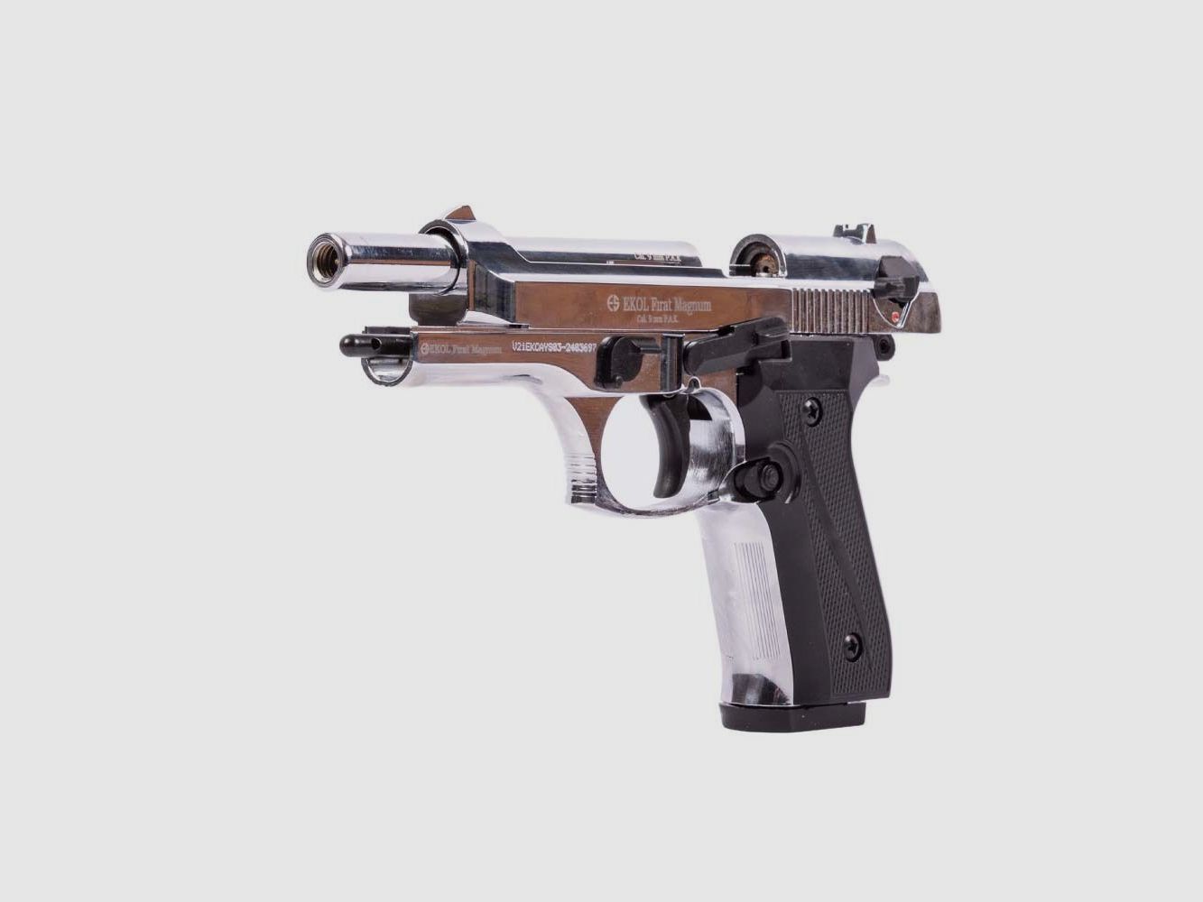 Ekol Firat Magnum Pistola a salve 9mm P.A.K. cromo