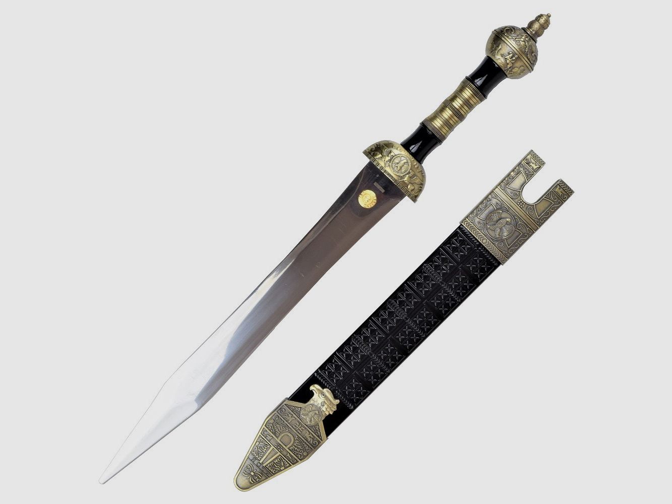 Römischer Zierdolch inklusive Scheide