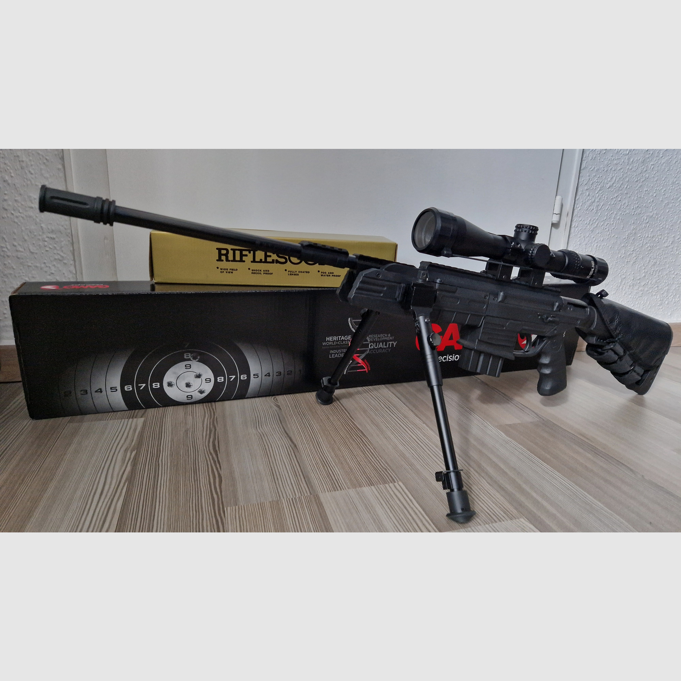 GAMO G-Force Tac (4,5mm / .177) inkl. Zubehör / Diabolos