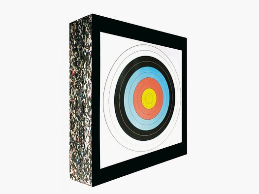 Foam archery target support