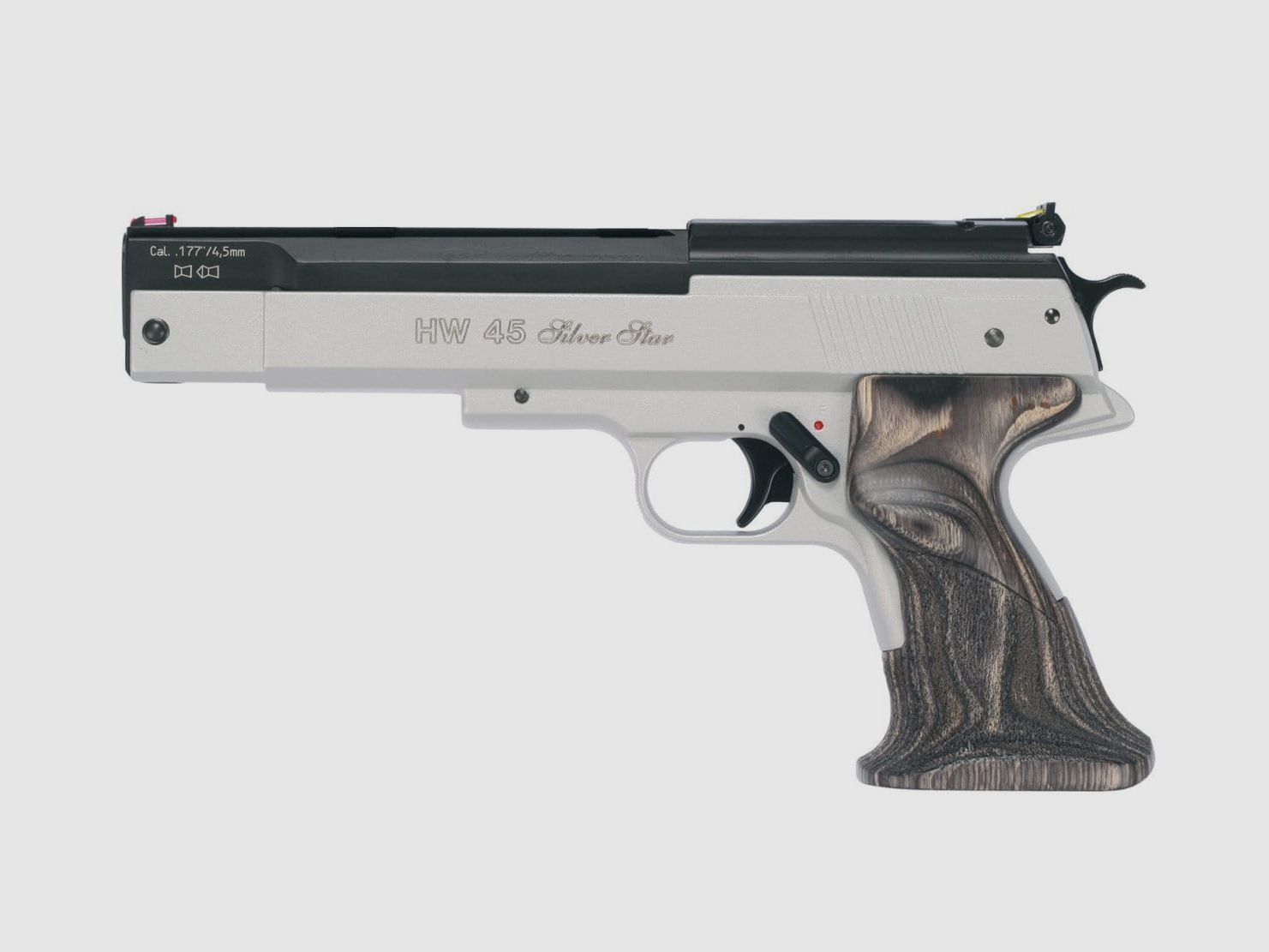 Weihrauch HW 45 Silver Star Pistola ad aria Cal. 4,5 mm Diabolo