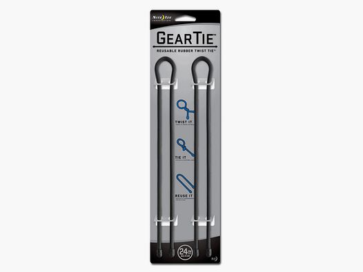 Nite Ize Nite Ize Gear Tie Original Gr.24 schwarz 2er Pack