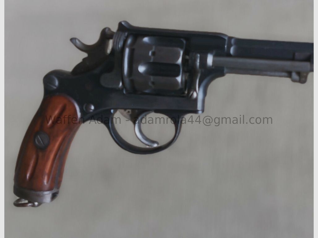 W+F, Eidgenössische Waffenfabrik Bern Revolver 1882 Schweizer Armee