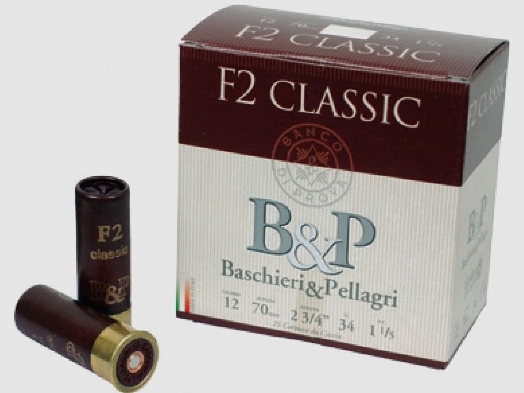 BASCHIERI & P. F2 CLASSIC Kal.12 gr.34 pb.9