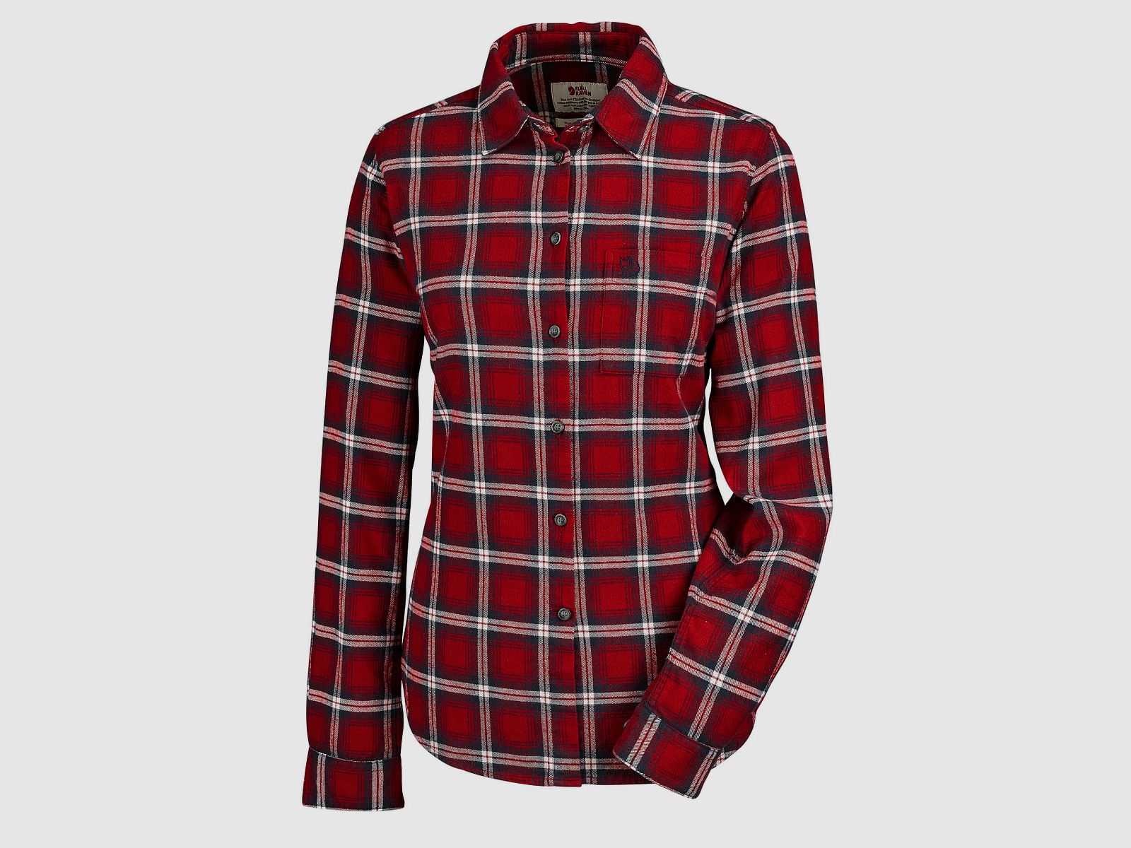 Fjällräven Camicia a Maniche Lunghe da Donna vik Flannel