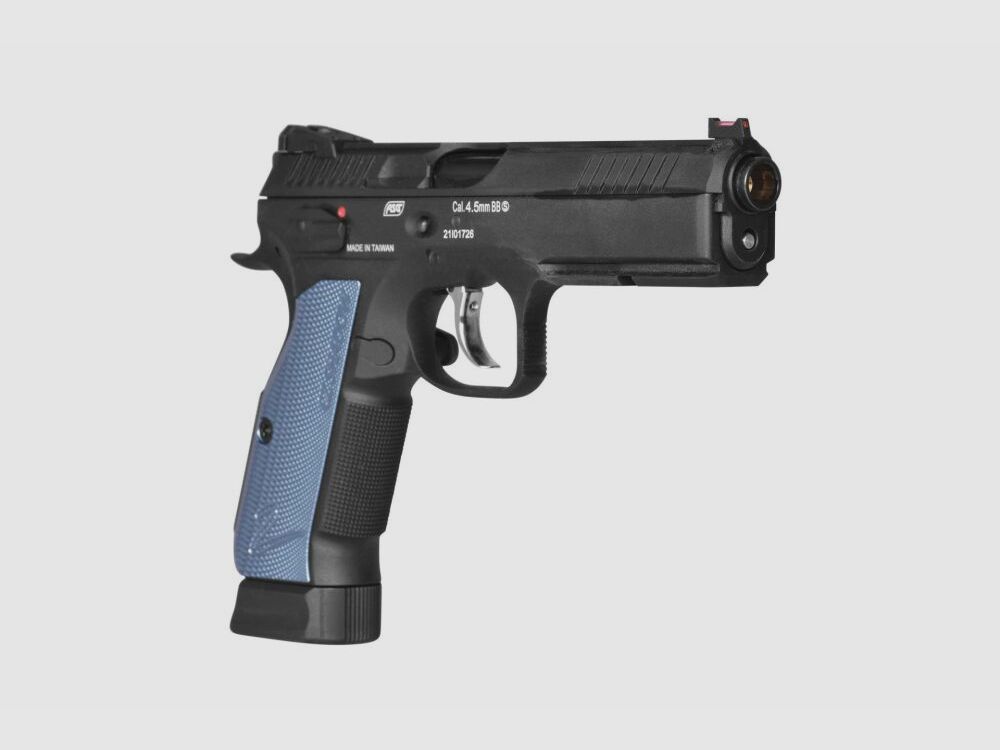 ASG (Lizenz Ceská Zbrojovka) CZ Shadow 2 Schwarz 4,5mm BB - Druckluft Co2 BlowBack