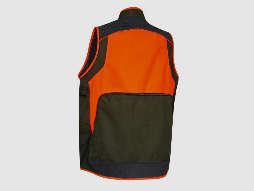 Cofra Gilet groen en oranje hoge zichtbaarheid model Wulfen art. V324-0-04 COFRA, afbeelding 7 van 7