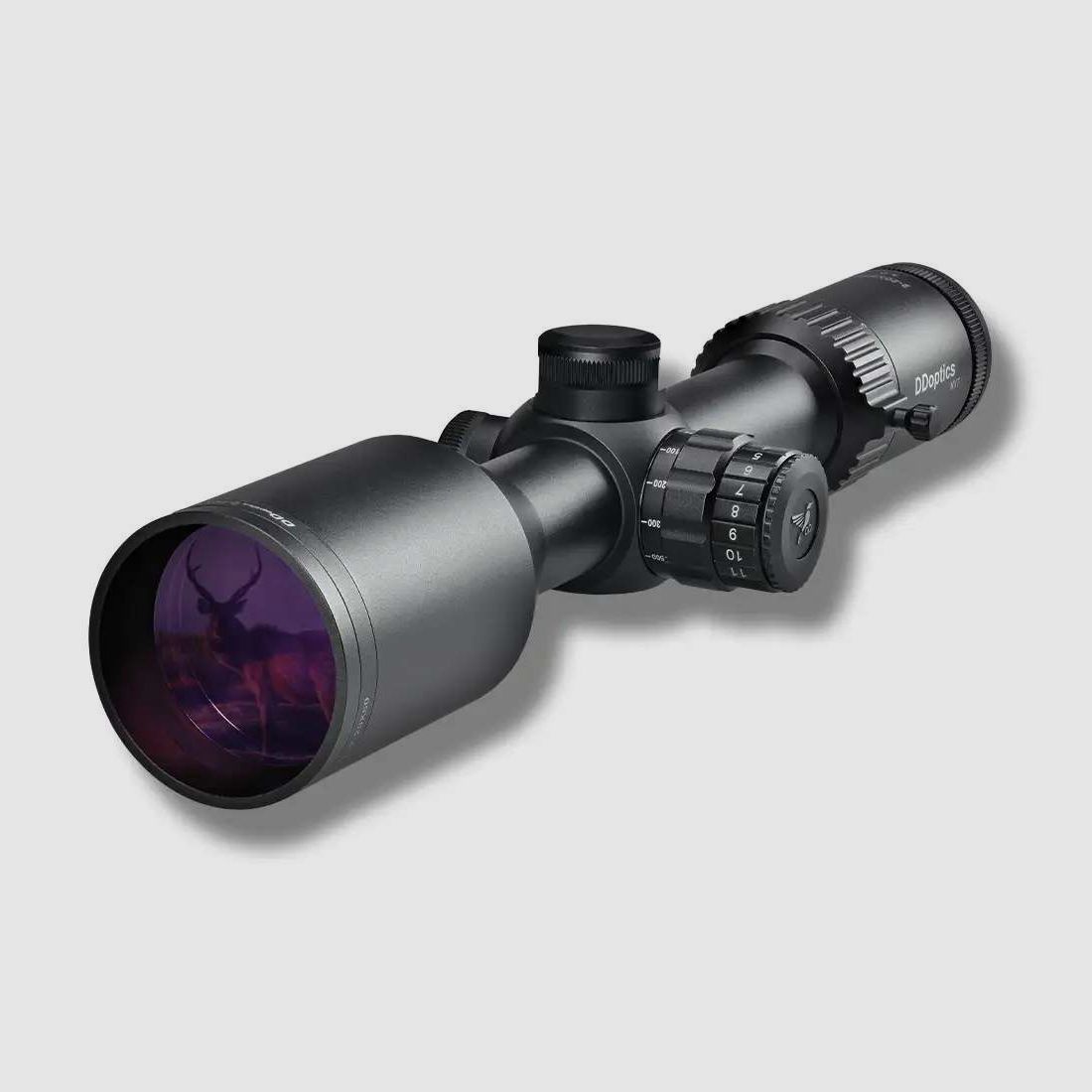 DDoptics 442000301 Zielfernrohr V10 2-20x50 NXT MRAD A4N Manual Fiber