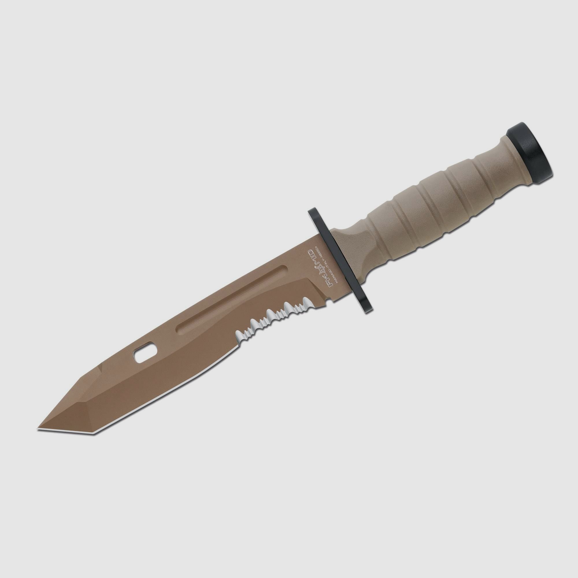 Einsatzmesser Oplita, tan