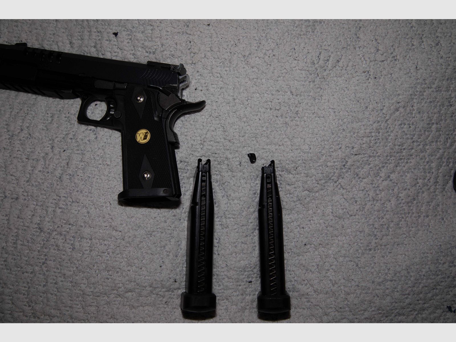 Set de démarrage Softair M4 Evolution Ghost EMR S / WE HI-Capa 2011 5.2 K GBB et accessoires