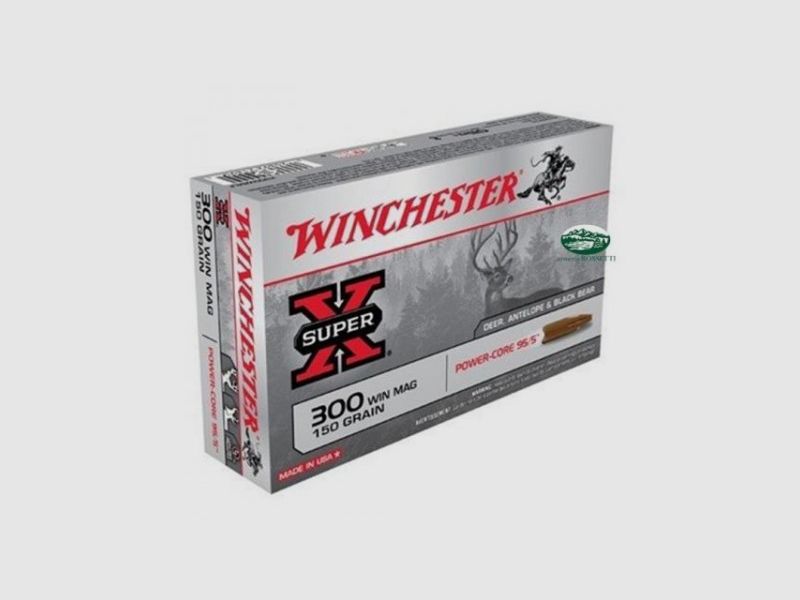 WINCHESTER Munition Kal.300 win.mag. POWER CORE 150 gr.