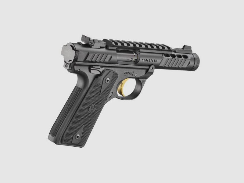 RUGER KK-Pistol Mod. Mark IV 22/45 Lite .22lr Black/Gold