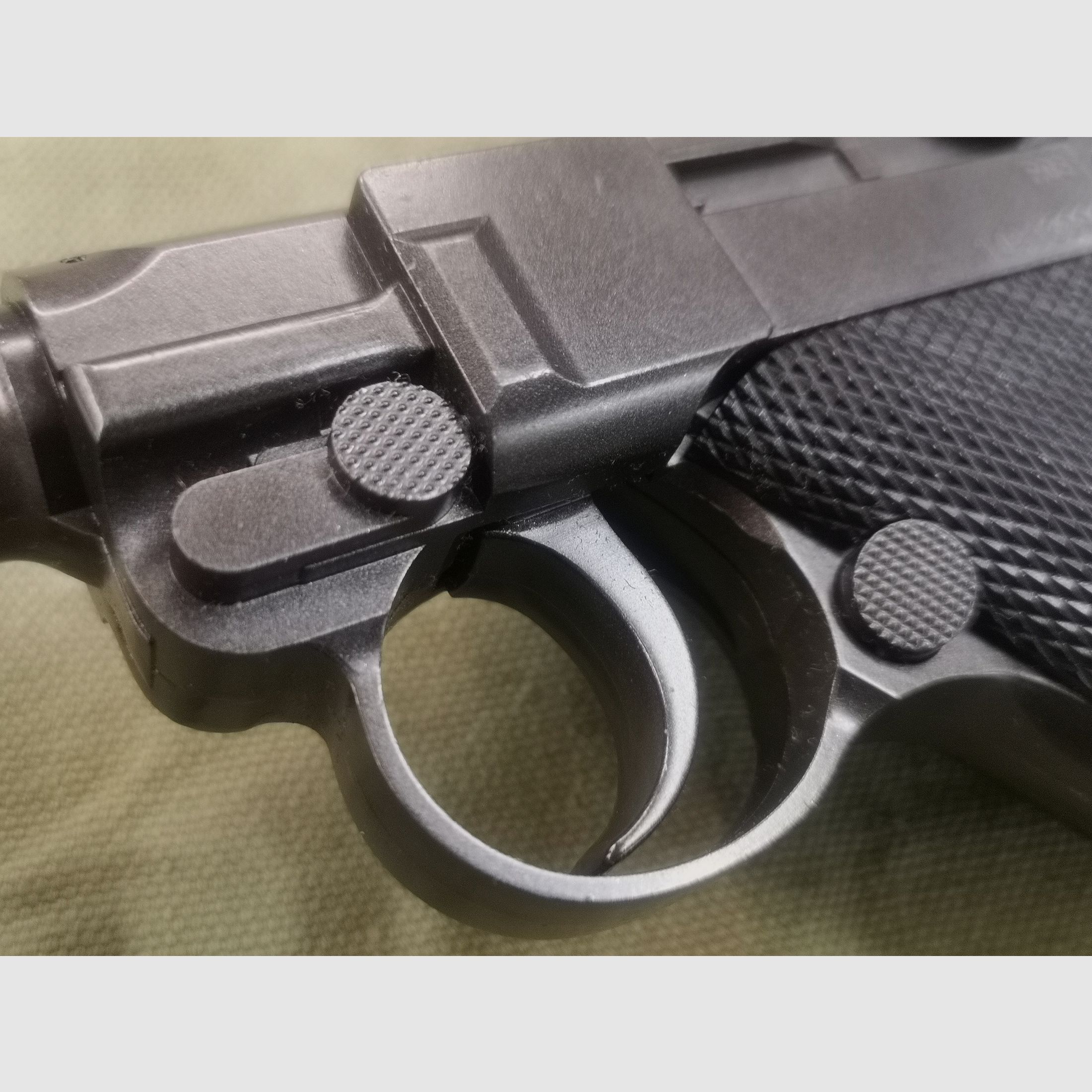 Luger 08 Pistola de Aire Leyendas Todo Metal