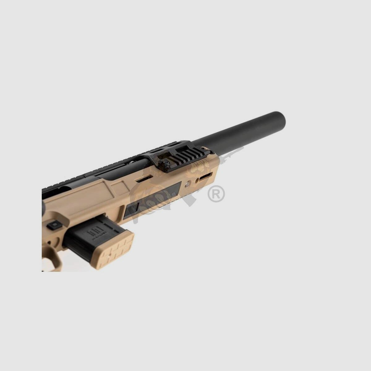 SPR 300 Pro Airsoft Sniper Rifle in Black/Tan free from 18 years, image 13 of 14