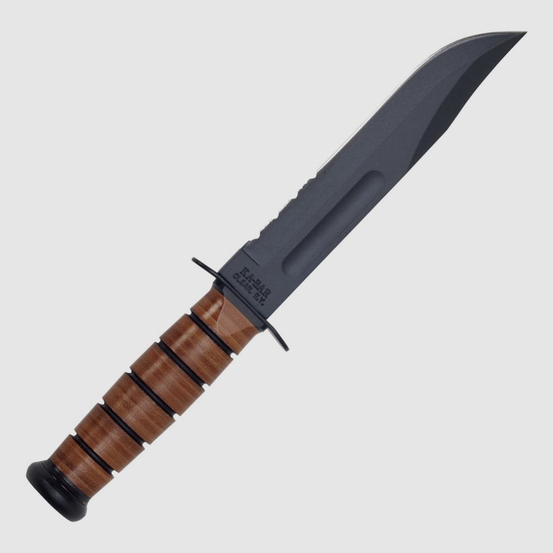 KA-Bar USMC combat knife with serrated edge