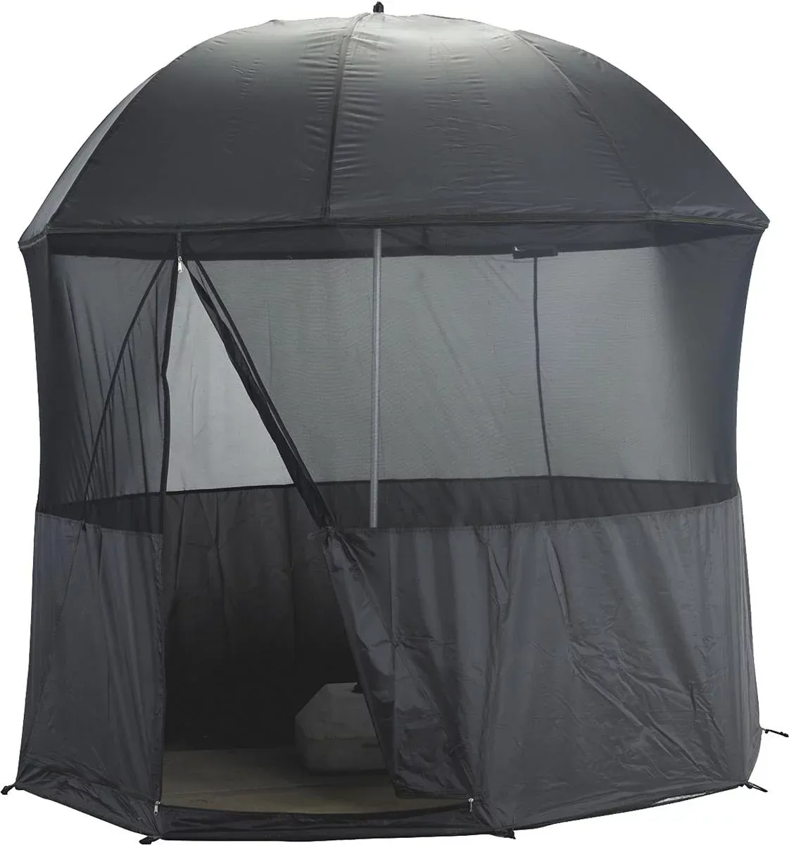 Behr umbrella tent - 2.5 m diameter - 360° mosquito net - dark green