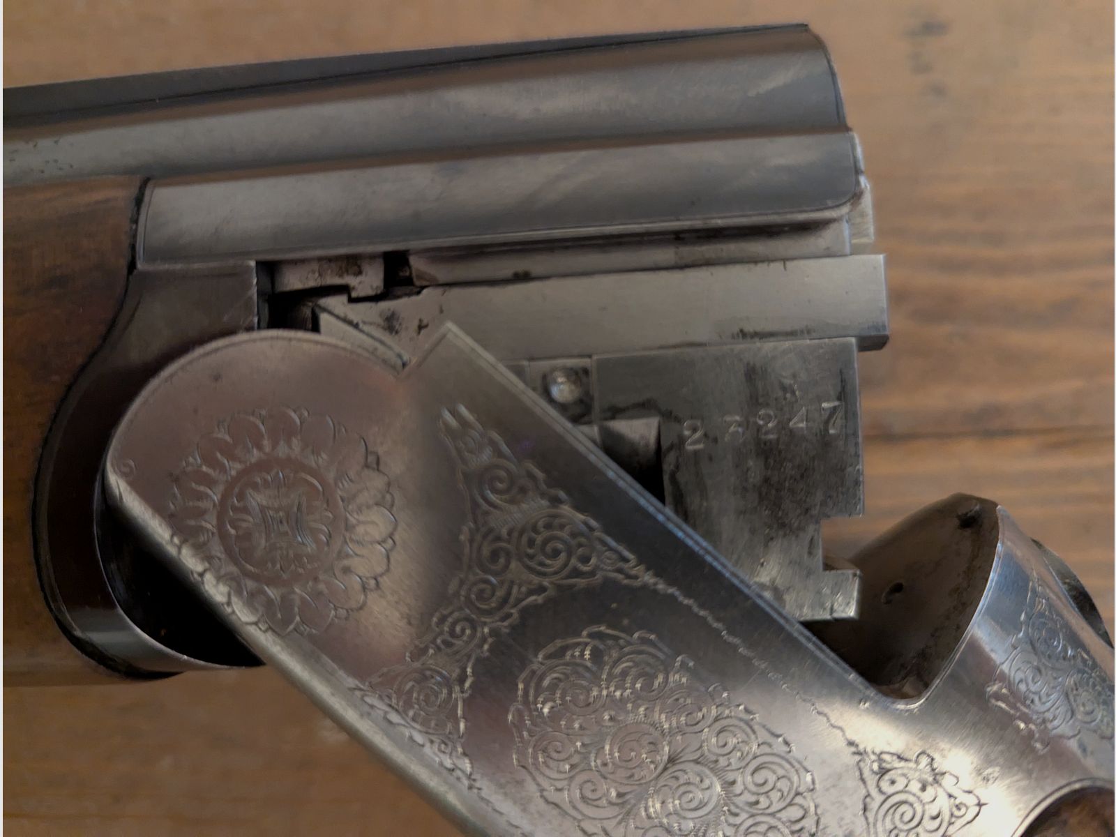 Bockdoppelflinte 12/70 Wirnhier