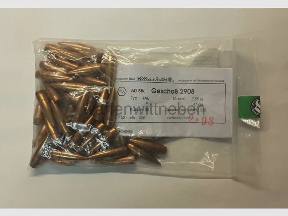 Sellier & Bellot .308 cal. .30