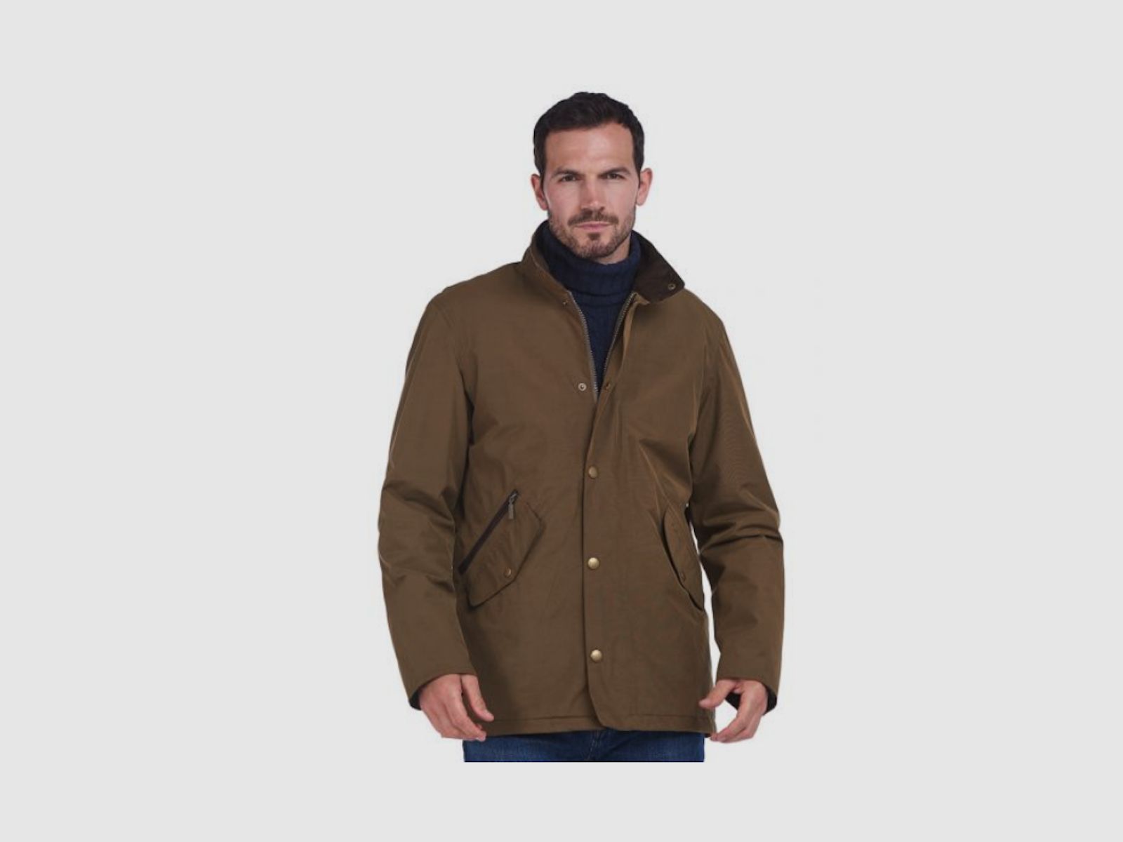 BARBOUR Chester Jacke Herren Dark Sand wasserdicht