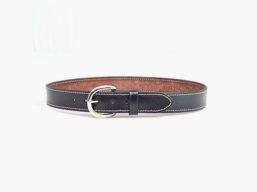 Belt Casual 137.2cm Black smooth
