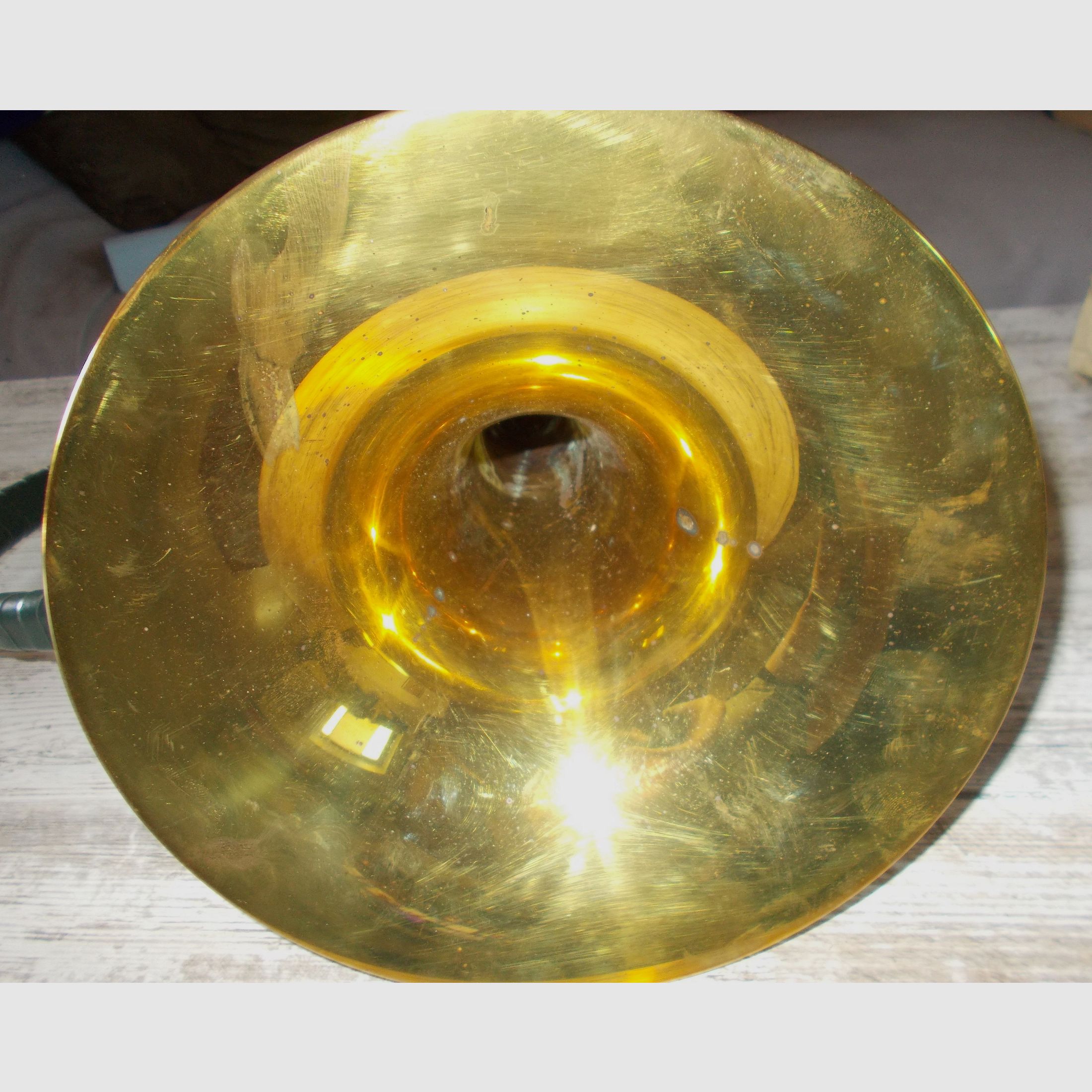 3x Jagdhorn Taschenjagdhorn Fürst Pless ALT aus Nachlass