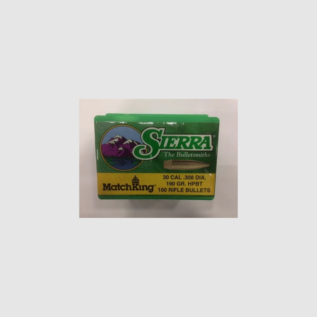 SIERRA Bullets Cal. 30 190 gr HPBT, image 2 of 2