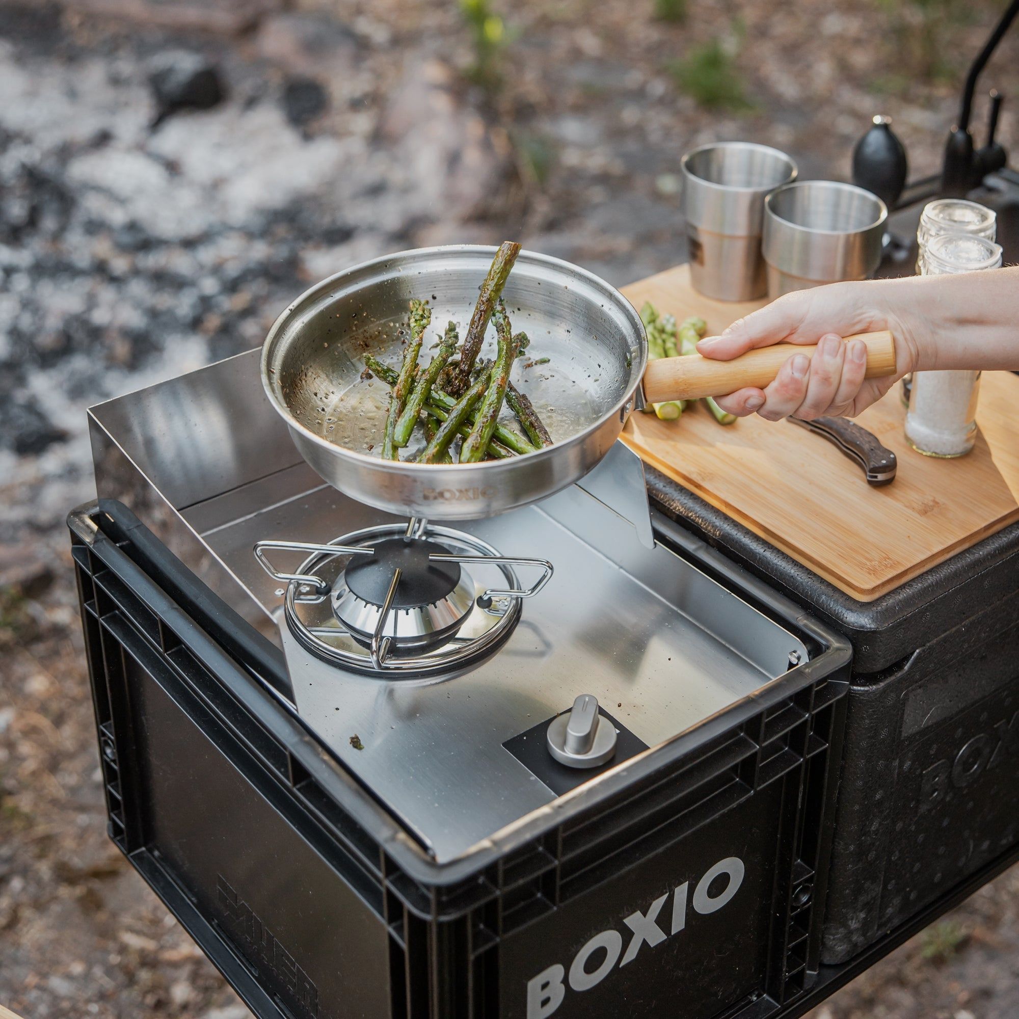 Camping Kookset I BOXIO COOK Max +