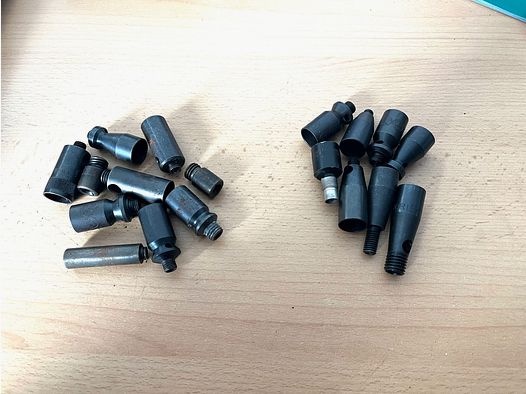 ••• Différents gobelets de tir / gobelets pyrotechniques / accessoires au choix •••