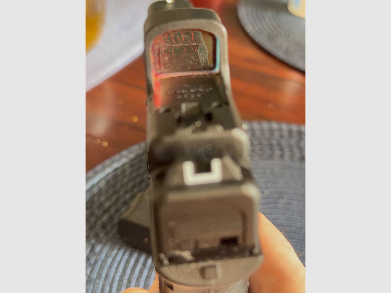 Umarex GLOCK 19 Gen5 MOS GBB 6 mm BB Airsoft avec viseur RDS8, image 6 sur 6