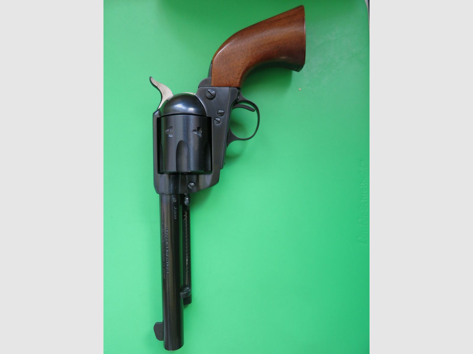 Western revolver, FJ. P. Sauer & Sohn, Western six-shooter, .45 Colt, collector's condition #67, image 1 of 11