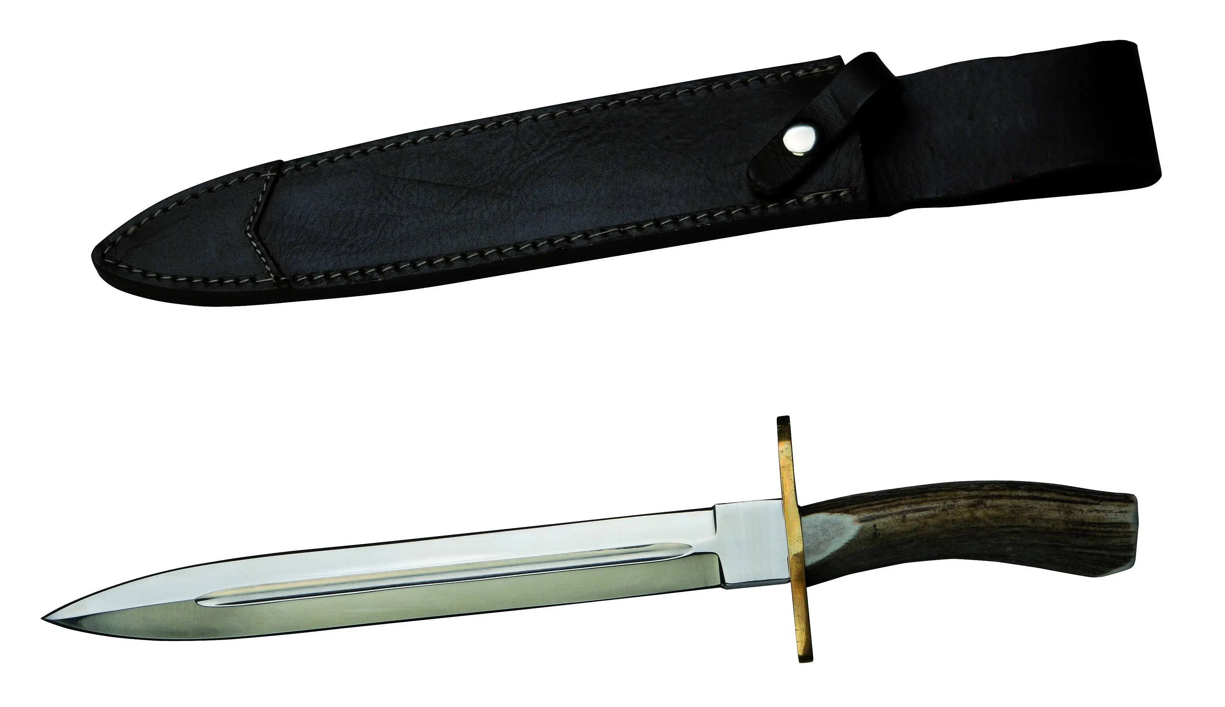Dagger Januel Hirschgriff Klinge von 25 cm, Bild 2 von 2