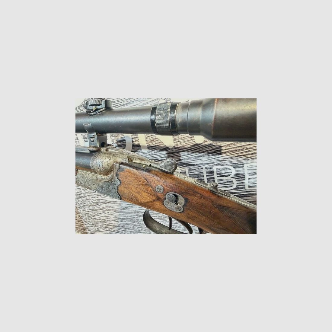 Krieghoff Drilling, Zeis Jagd 4 SEM; 8x57IR 16/70