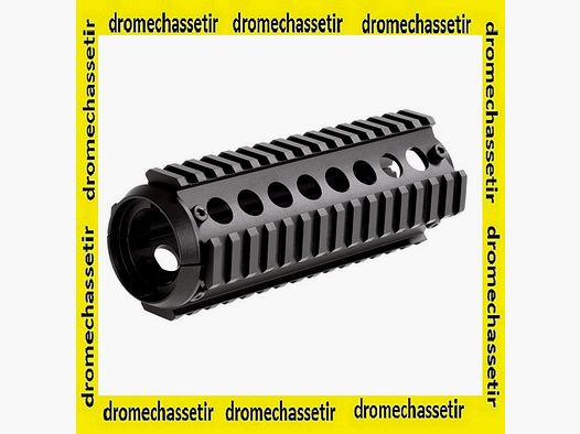 Aluminum Handguard 4 Picatinny Rails for AR 15 M4 (Length 17.7 cm) SMQRAR