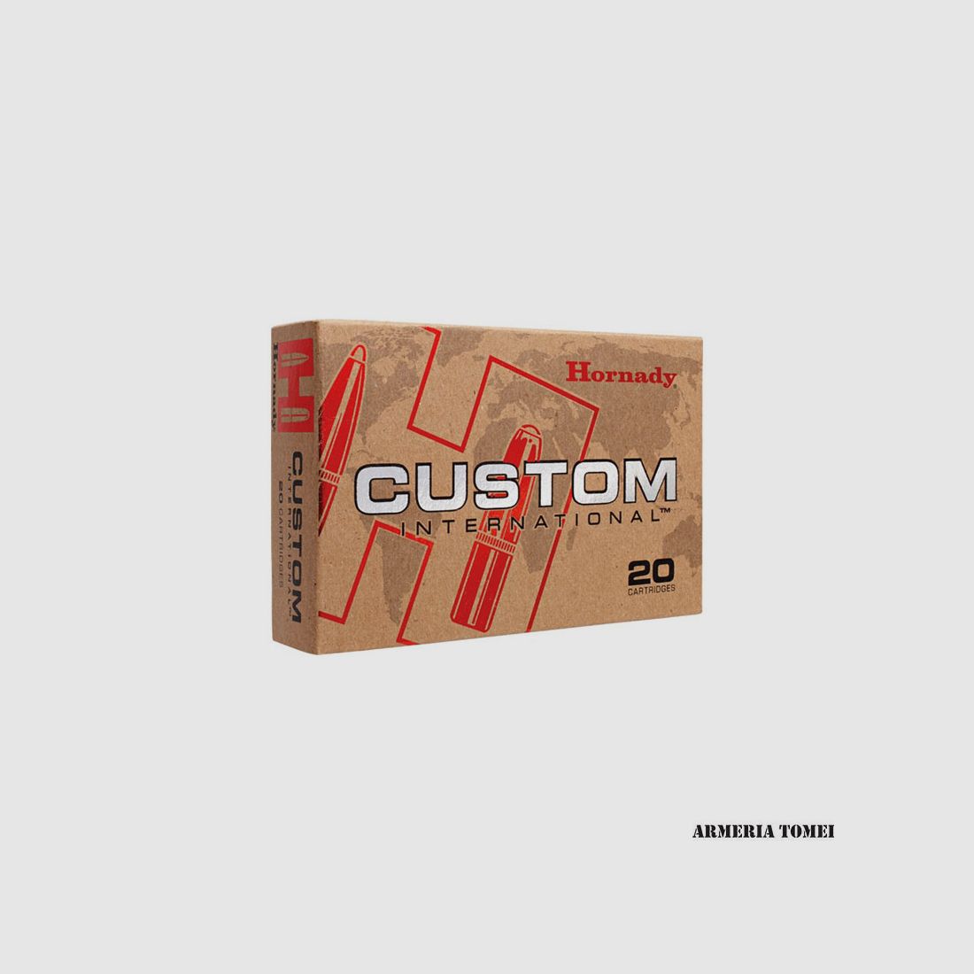AMMUNITION – HORNADY – 9.3×62 286 gr SP Custom International™ -82302
