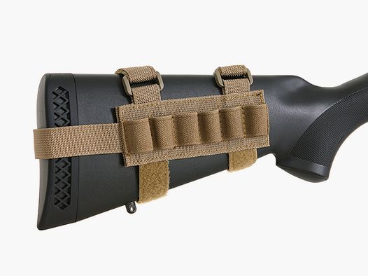 Shotgun Buttstock Shell Holder - Coyote [8FIELDS]
