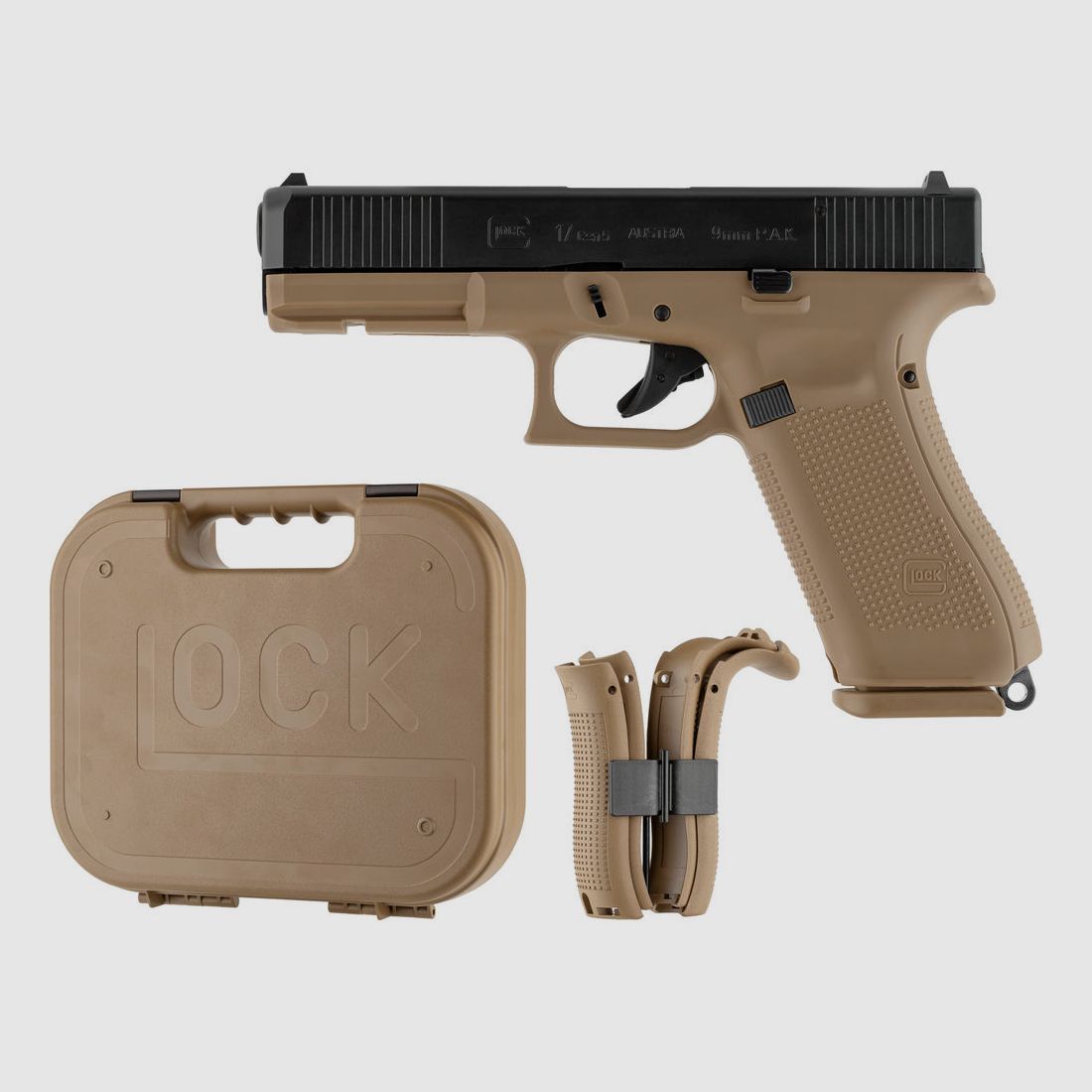 Glock 17 Gen5 French Army Kaliber 9mm P.A.K. Schreckschusspistole