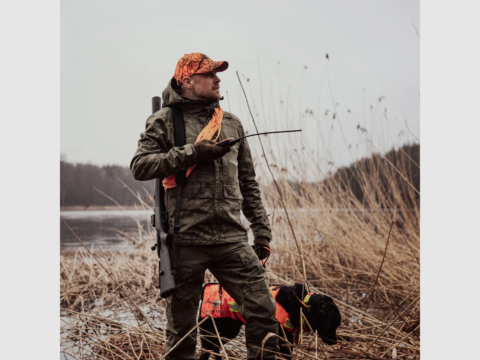 FJÄLLRÄVEN Lappland Camo Cap Orange Camo