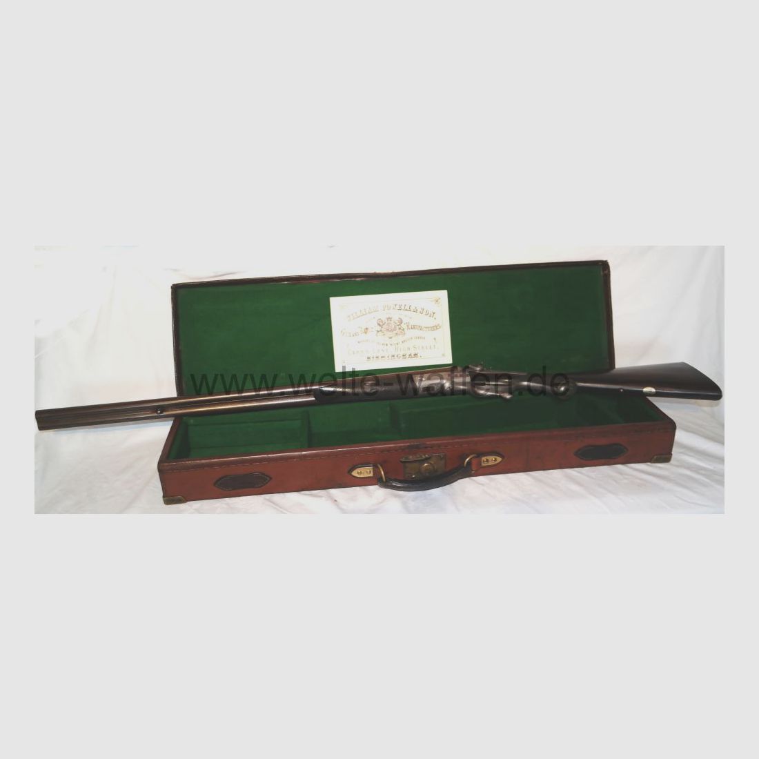 William Powell & Sons Hahn double rifle Genuine collector's item! Year of manufacture 1872