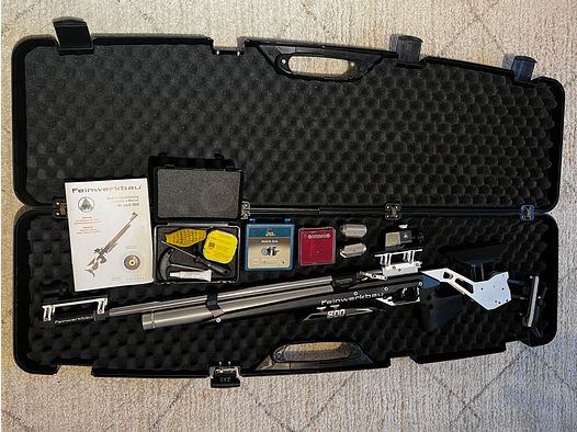 Complete package Feinwerkbau 800 Alu + Gehmann 6-color filter + TEC-HRO tripod 2.0