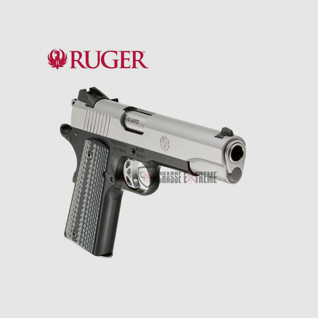 Pistole RUGER SR1911 Lightweight 8+1 Schuss 5" Kal. 45 auto, Bild 2 von 4