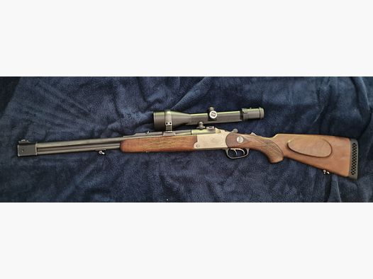 Bergstutzen Blaser B75 7x65R .22 Hornet Zeiss Diavari 3-12x56 