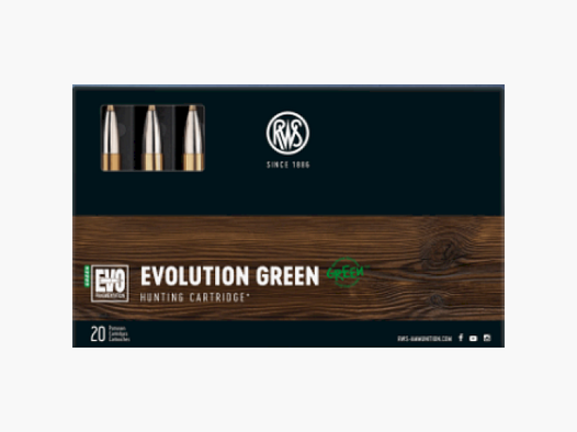 RWS EVO GREEN 9G/139GR 30-06 SPRG