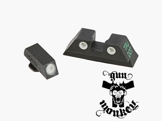 Przyrządy celownicze trytowe Meprolight do pistoletów Glock 17/19/22/23/31/32/33/34/35/37/38/39 Tru-Dot (ML-10224)
