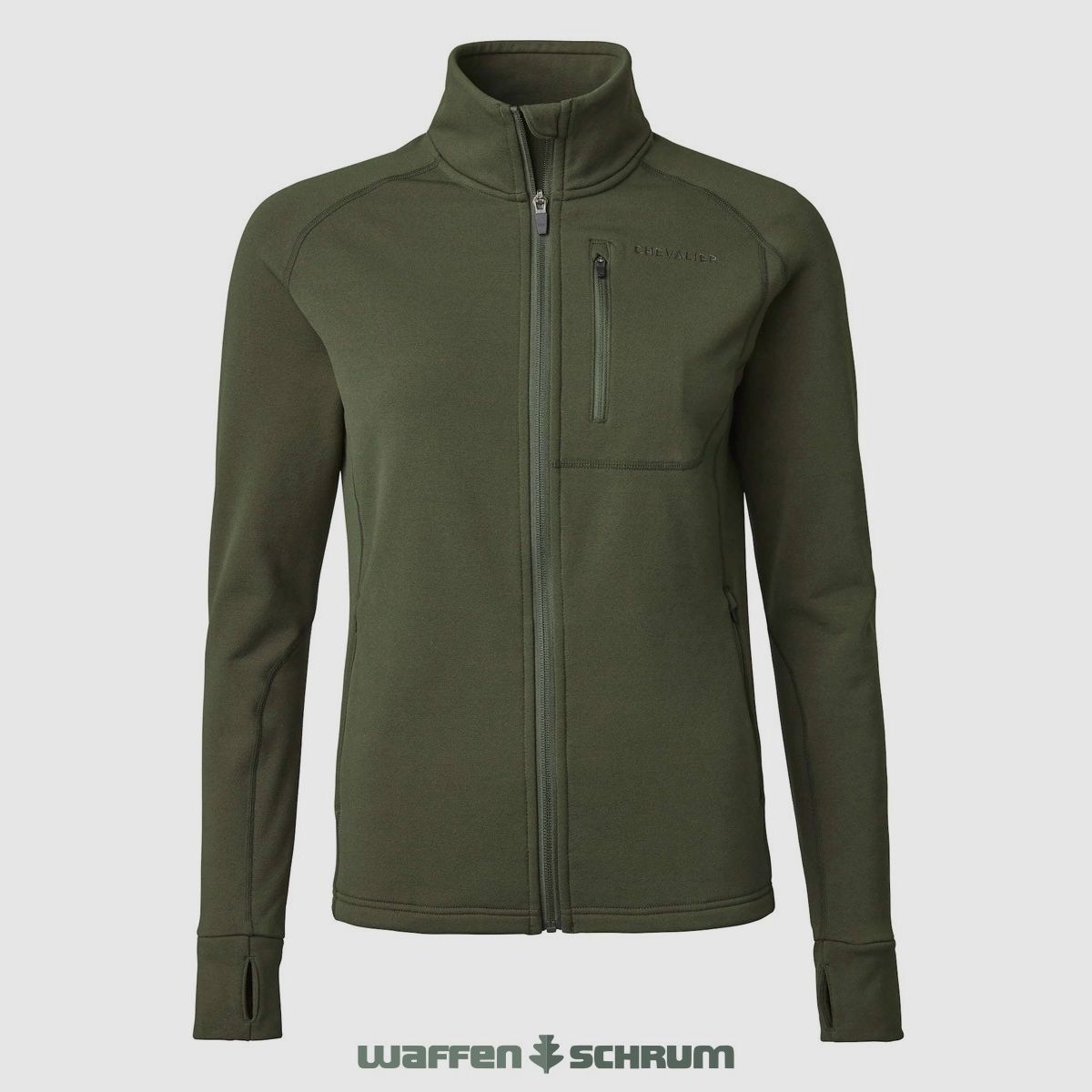 Chevalier Fleecejacke Tay Technostretch Dark Green