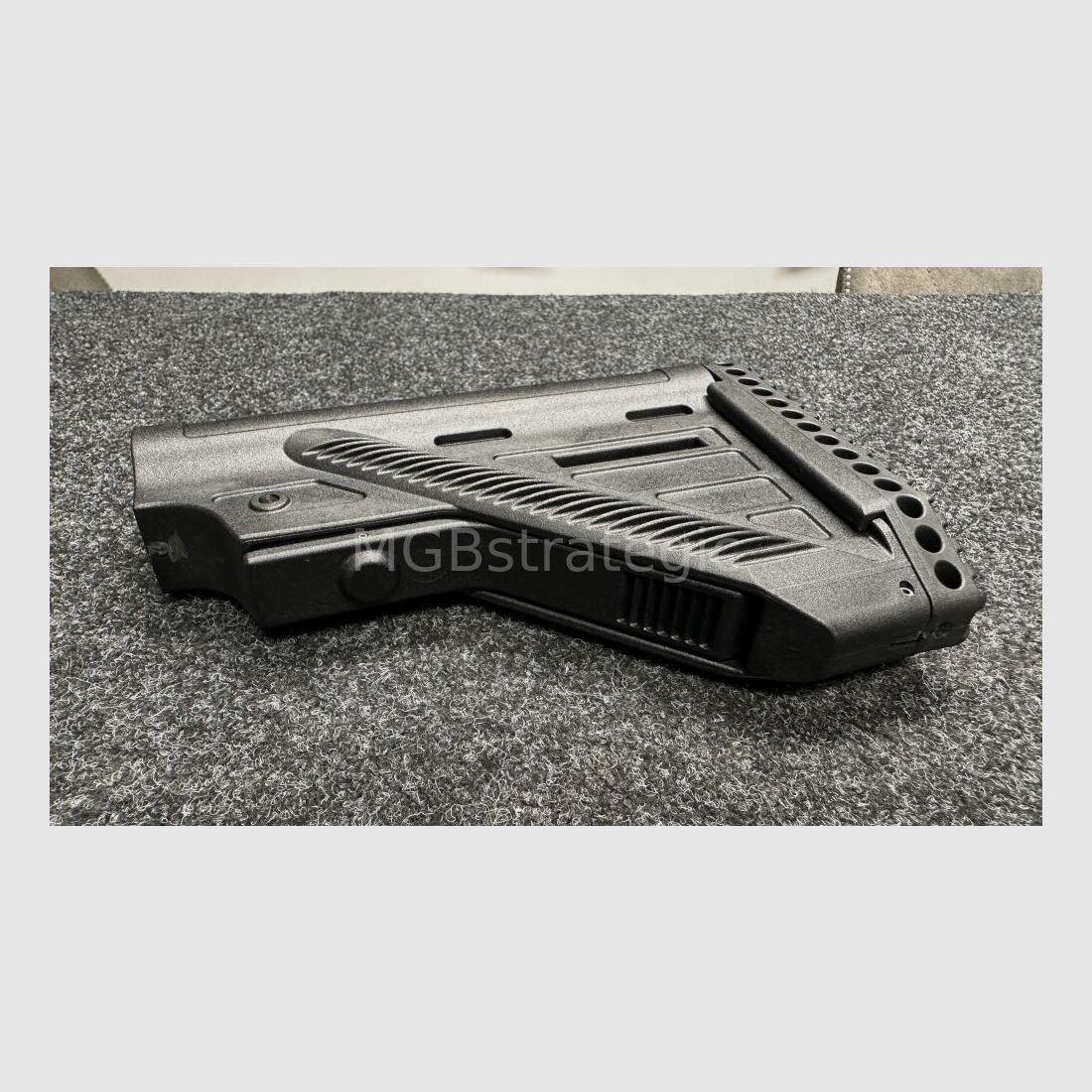 Oryginalny uchwyt Heckler & Koch do 416 MR223 G95 G95K G95A1 G95KA1 pasujący do rur buforowych Mil-Spec i Commercial - zatem również pasujący do broni typu AR15 AR-15 / SLIMLINE czarna kolba