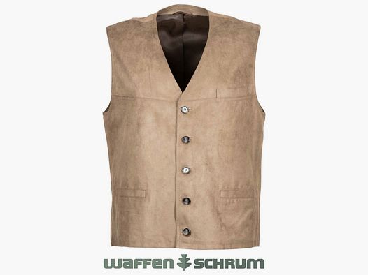 Gebrüder Weis Weste Starnberg hell beige