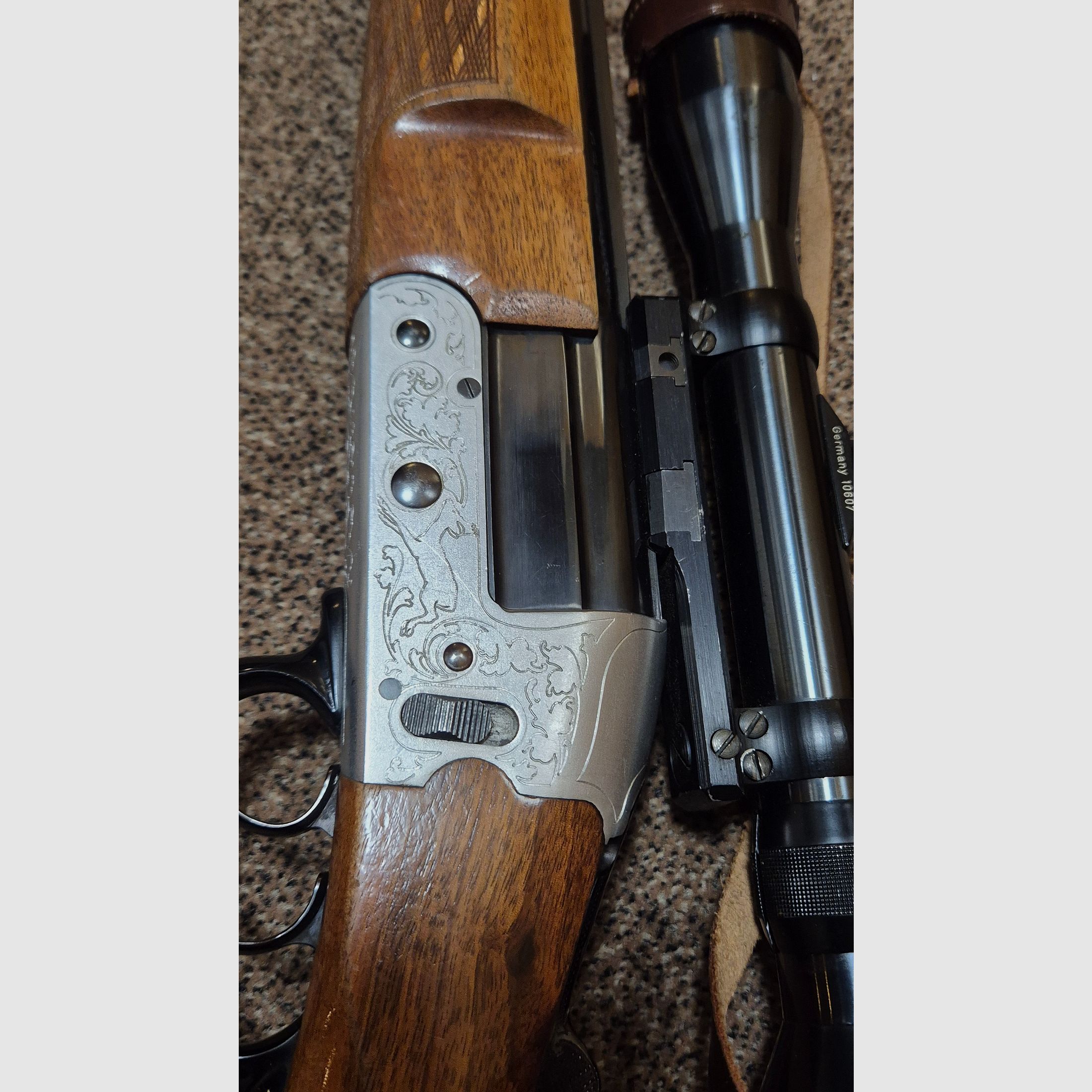 Heym - Bockbüchsflinte Modell 22 SE; Kal. 16/70 und 7 x 57 R