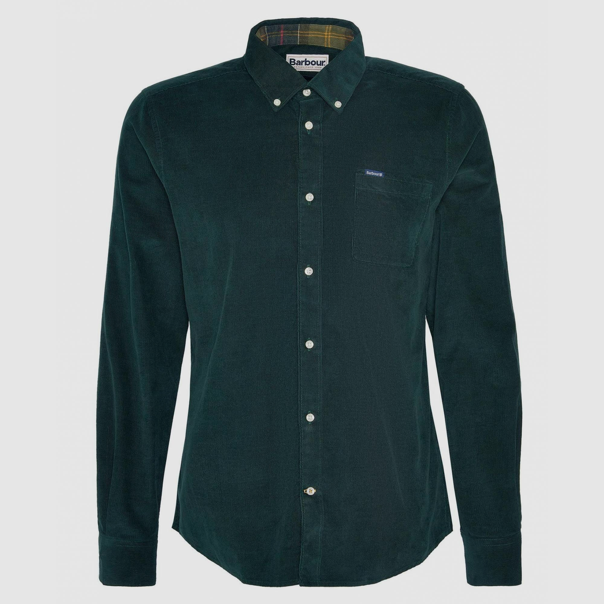 Barbour Herrenhemd Ramsey, Farbe Seaweed