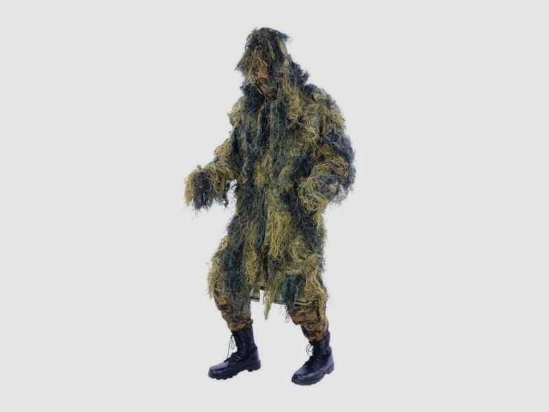 Mil-Tec Blackbird Ghillie Parka Wood, afbeelding 2 van 2